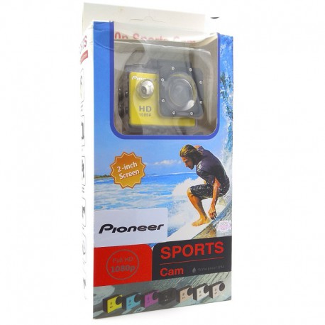 Экшн-камера Qrios SJ4000 1080p Full HD Sports Yellow