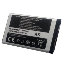 Акумуляторна батарея для Samsung B110/C130/E1080/F210/C5130/X680 AB463446BU 800 mAh