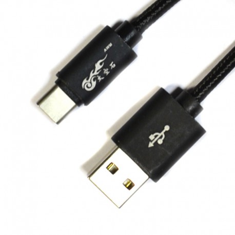 Кабель USB - TYPE-C 1 м оплетка